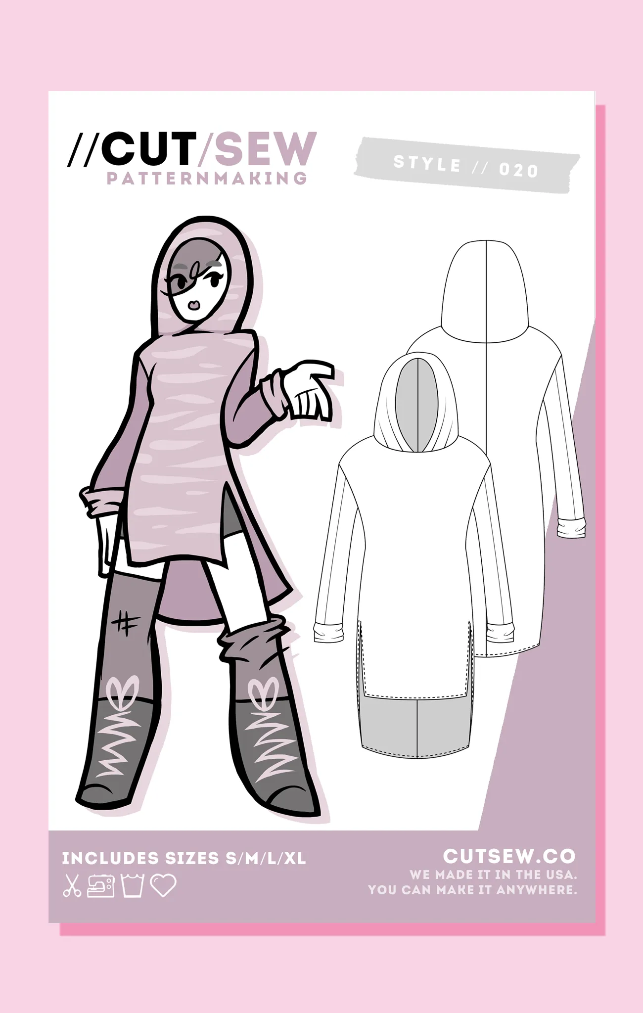 020 Tunic with Hood