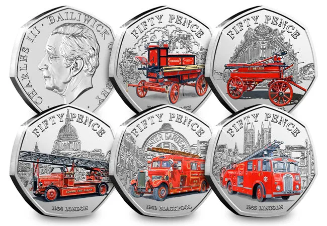 2024 Fire Service BU Colour 50p Set