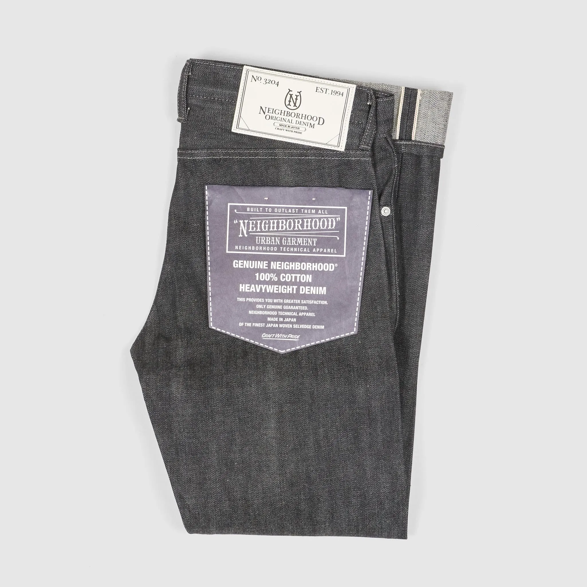 5-Pocket Slim Narrow Jeans - 14oz.