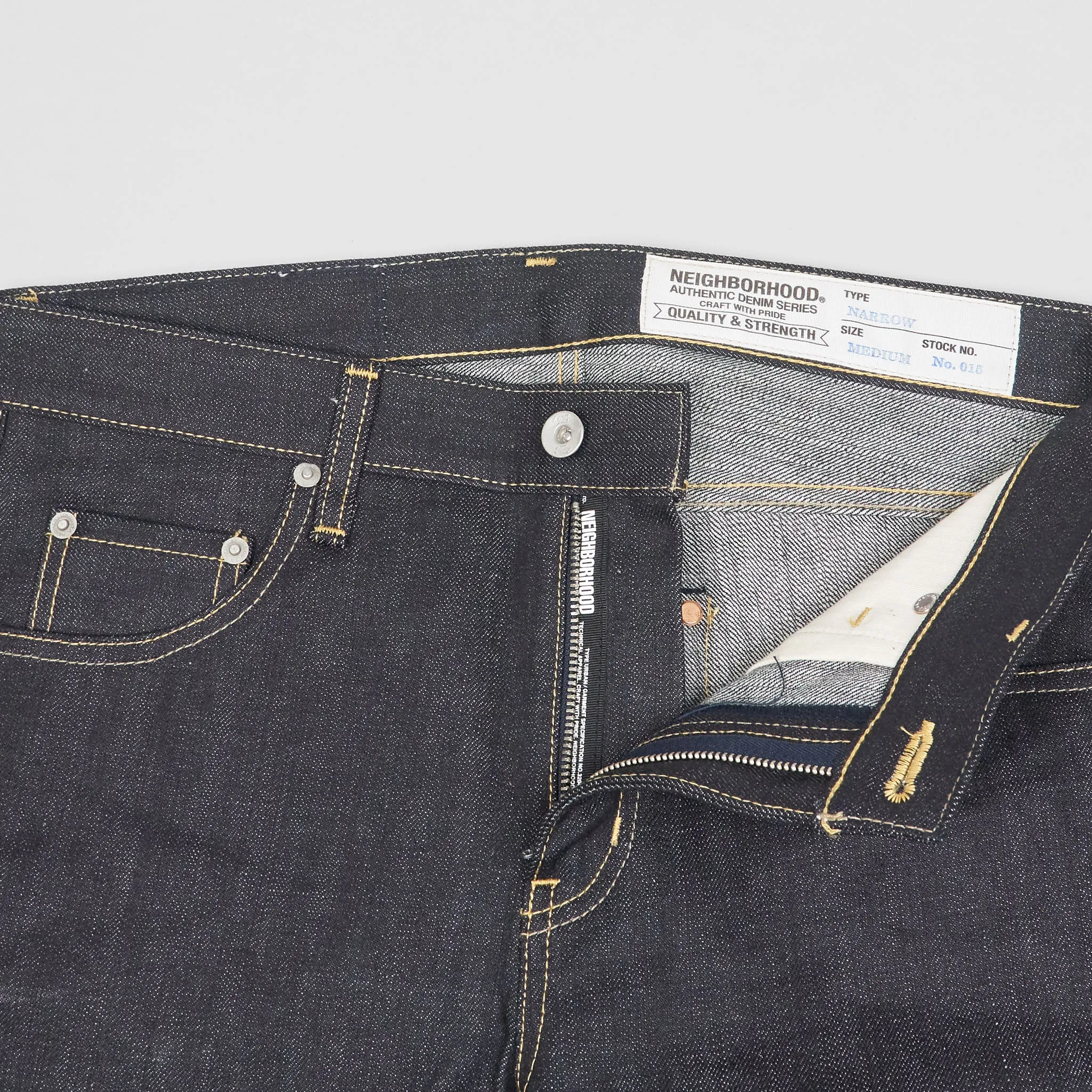 5-Pocket Slim Narrow Jeans - 14oz.