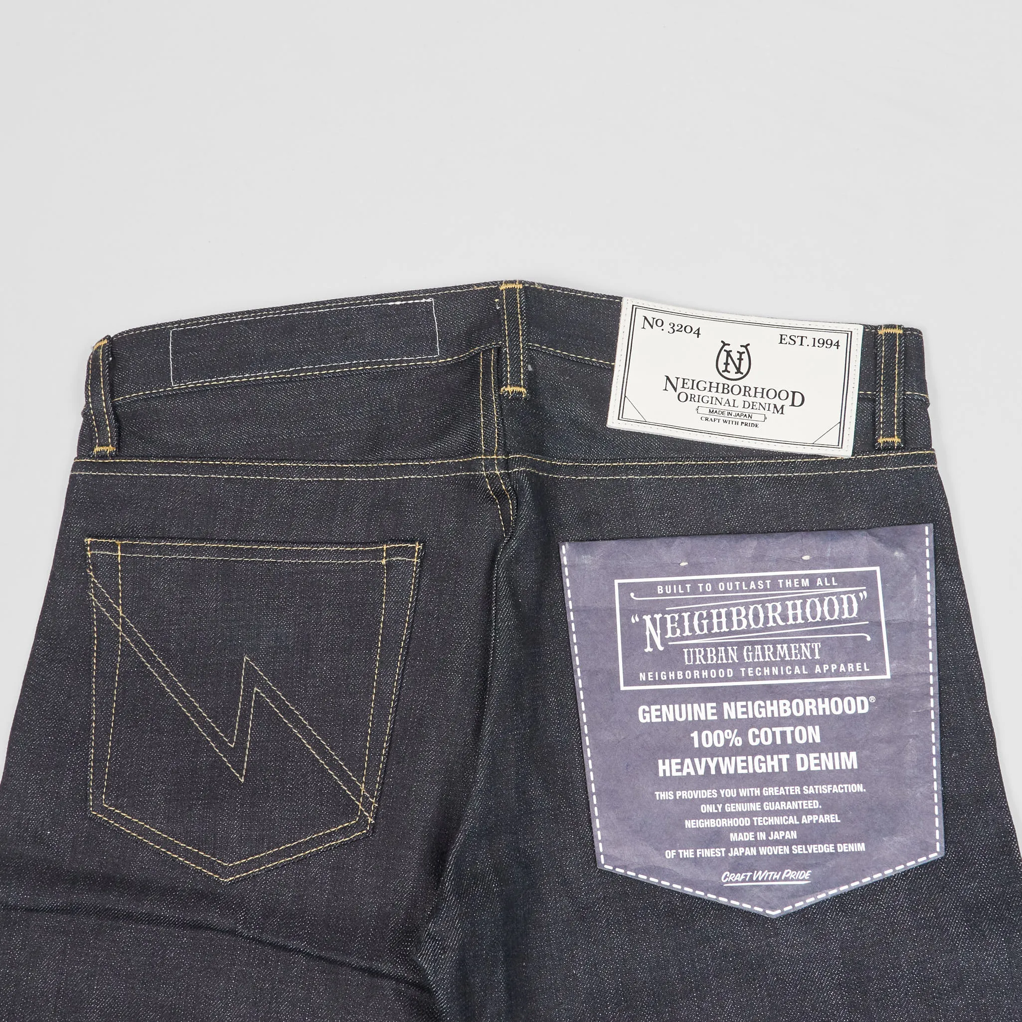 5-Pocket Slim Narrow Jeans - 14oz.