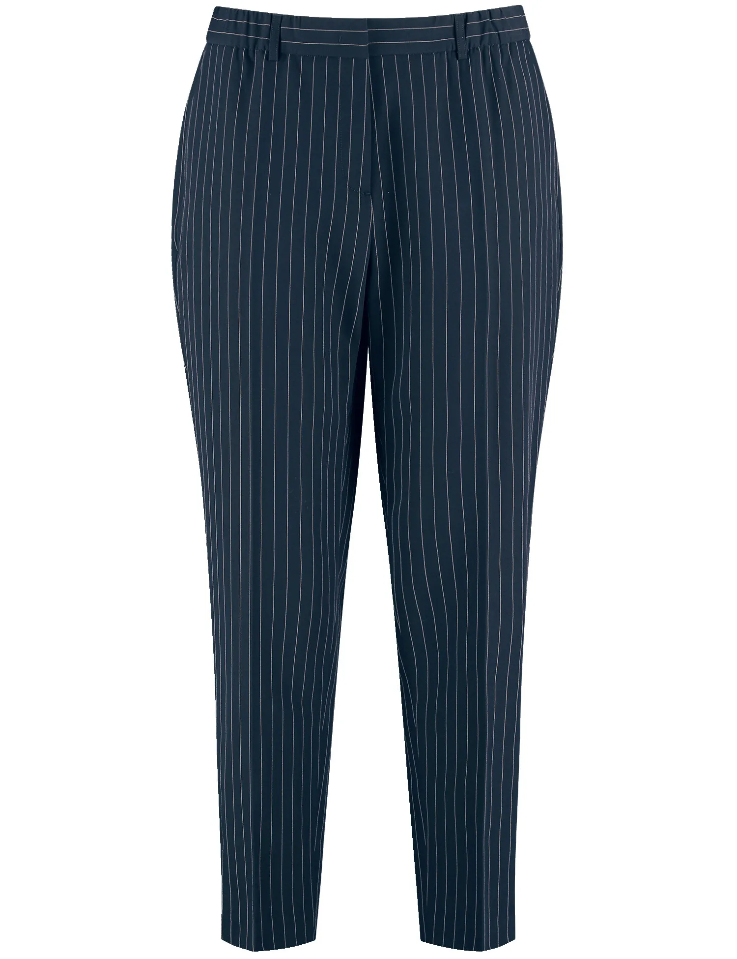 7/8-length trousers with pinstripes, Greta