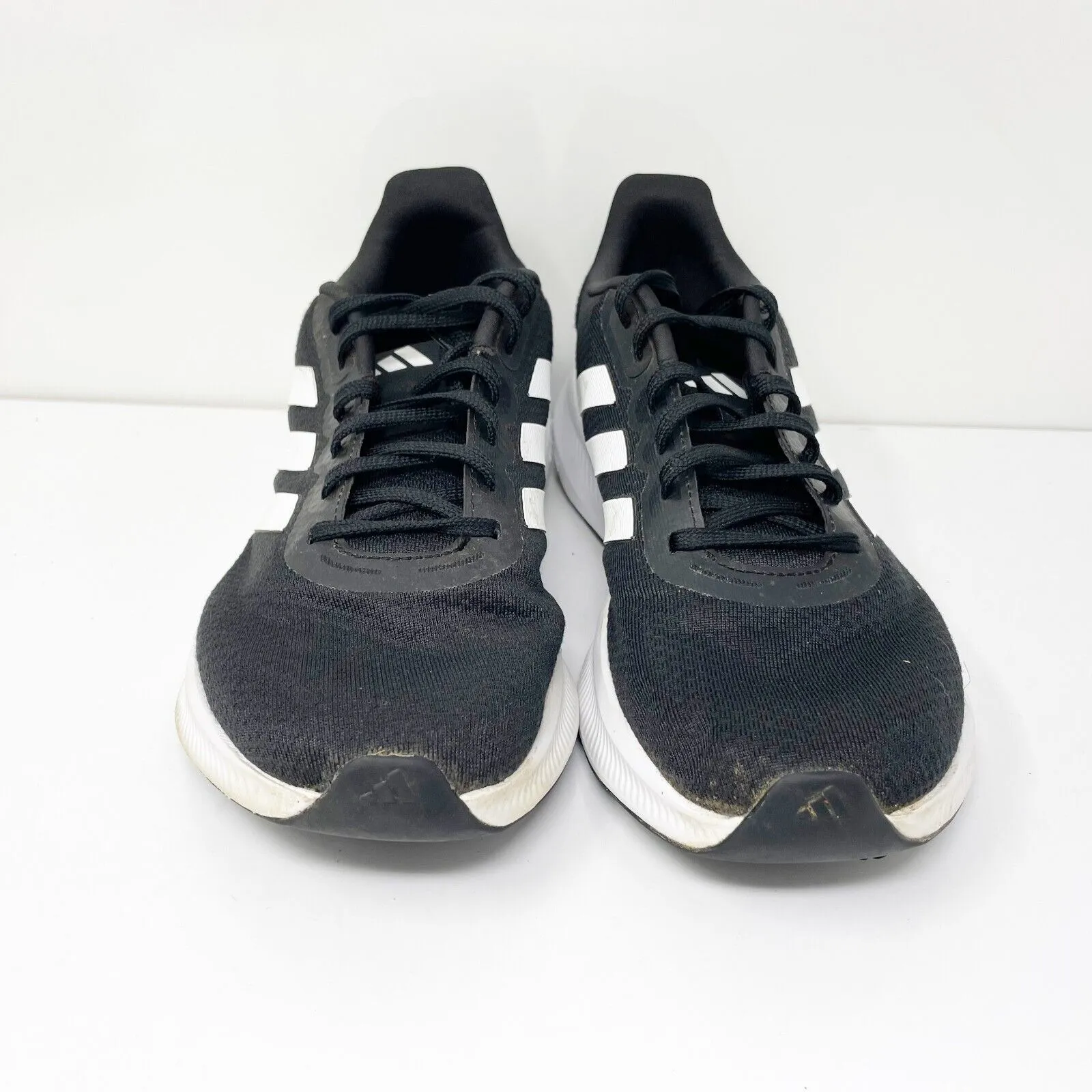 Adidas Mens Runfalcon 3.0 HQ3790 Black Running Shoes Sneakers Size 9