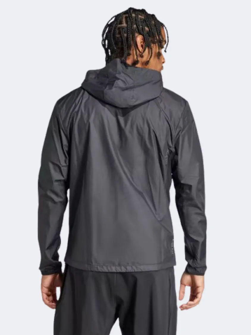 Adidas Own The Run Men Running Jacket Black