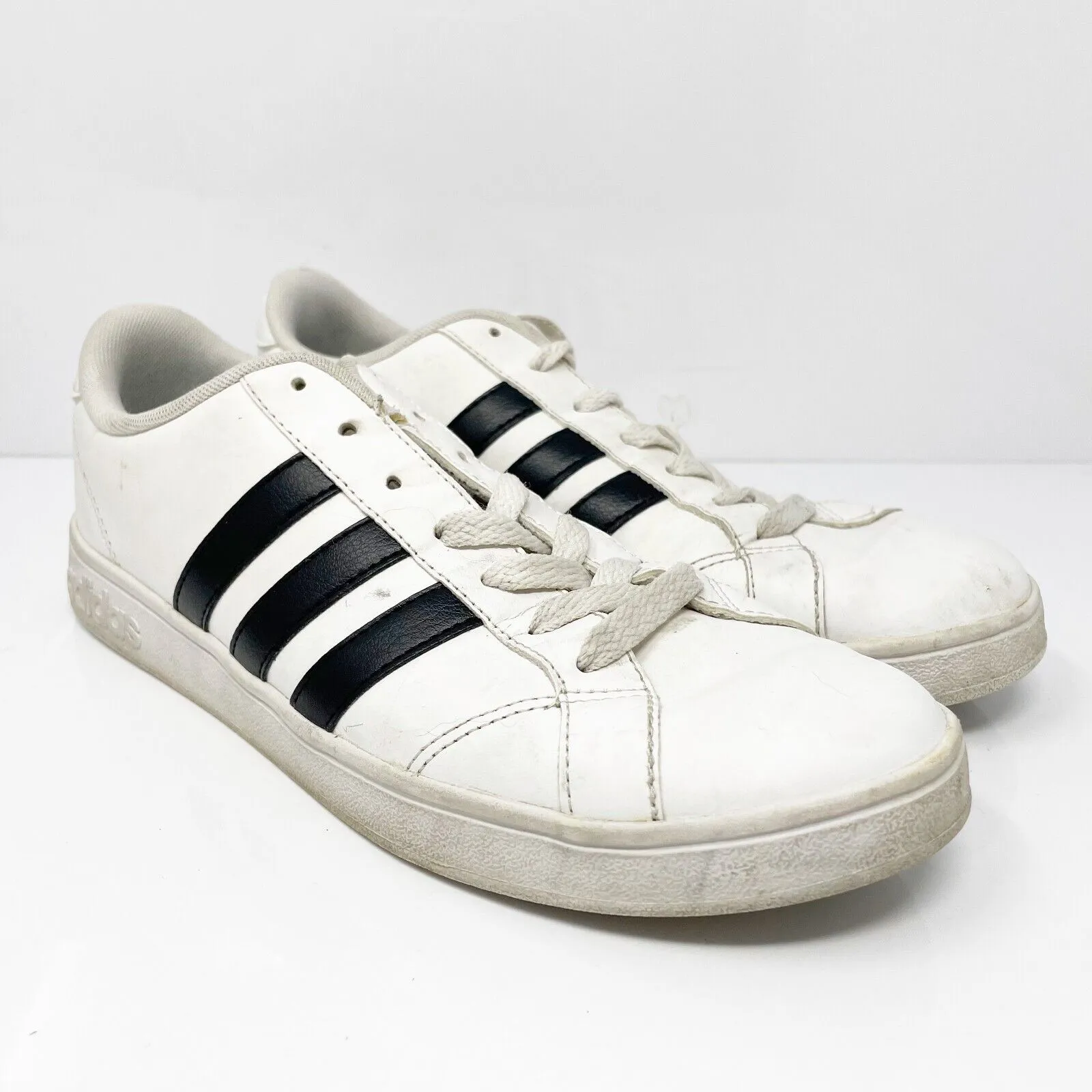 Adidas Womens Neo Baseline AW4409 White Casual Shoes Sneakers Size 8