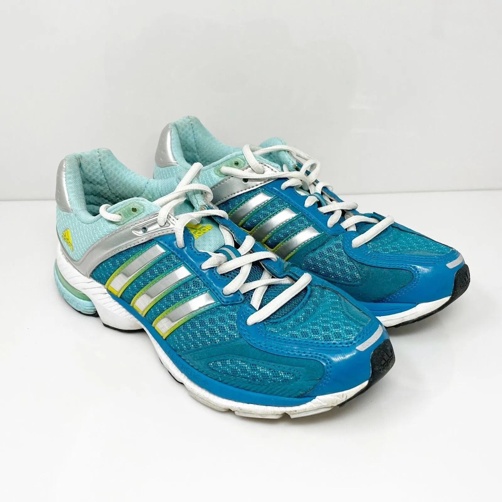 Adidas Womens Supernova Sequence 5 Q23652 Blue Running Shoes Sneakers Size 7.5