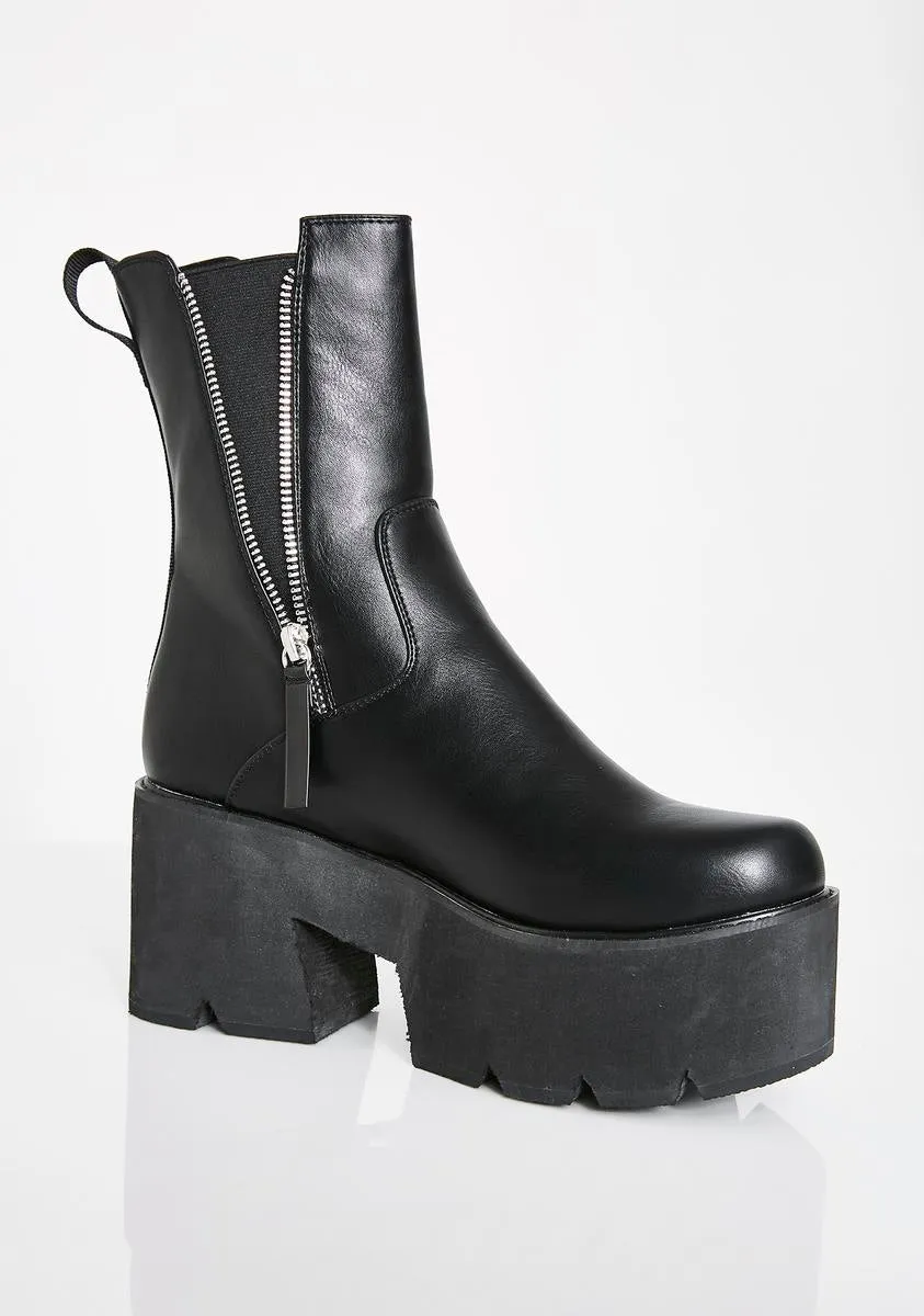 Ain't Trippin' Platform Boots