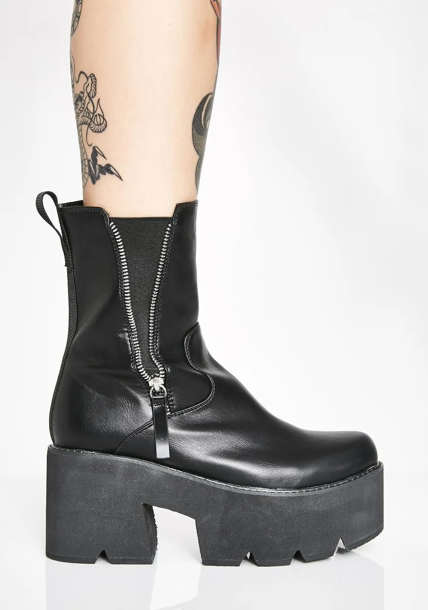 Ain't Trippin' Platform Boots