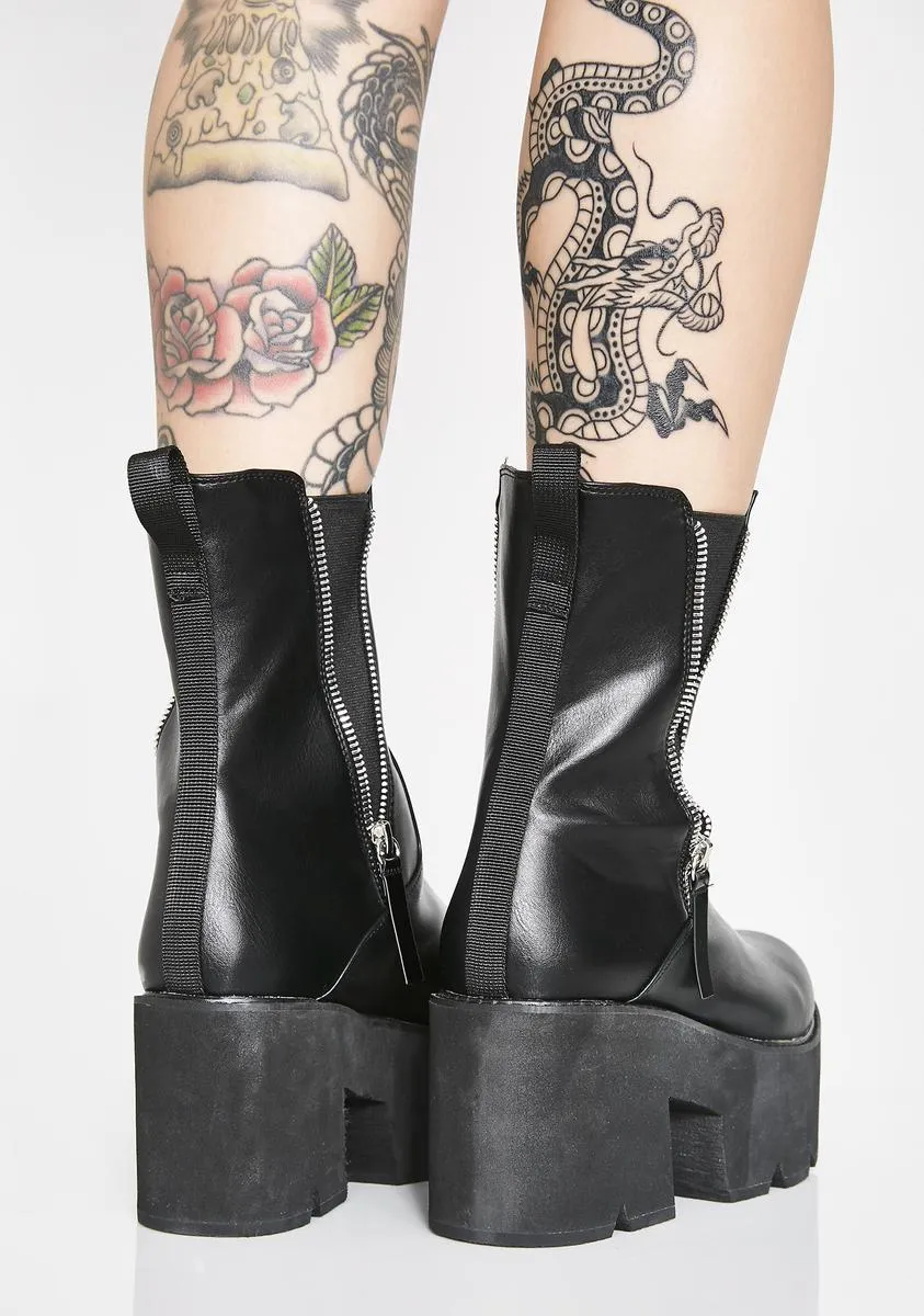 Ain't Trippin' Platform Boots