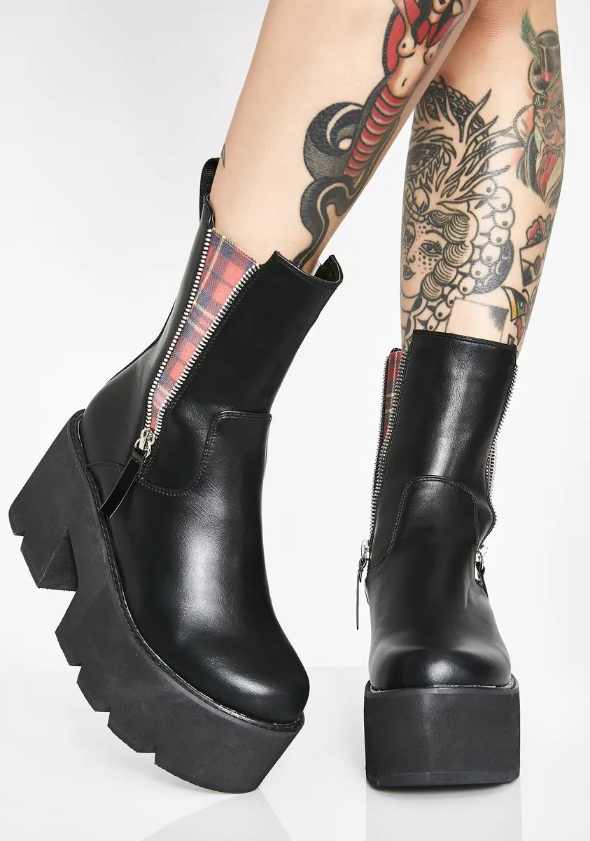 Ain't Trippin' Platform Boots