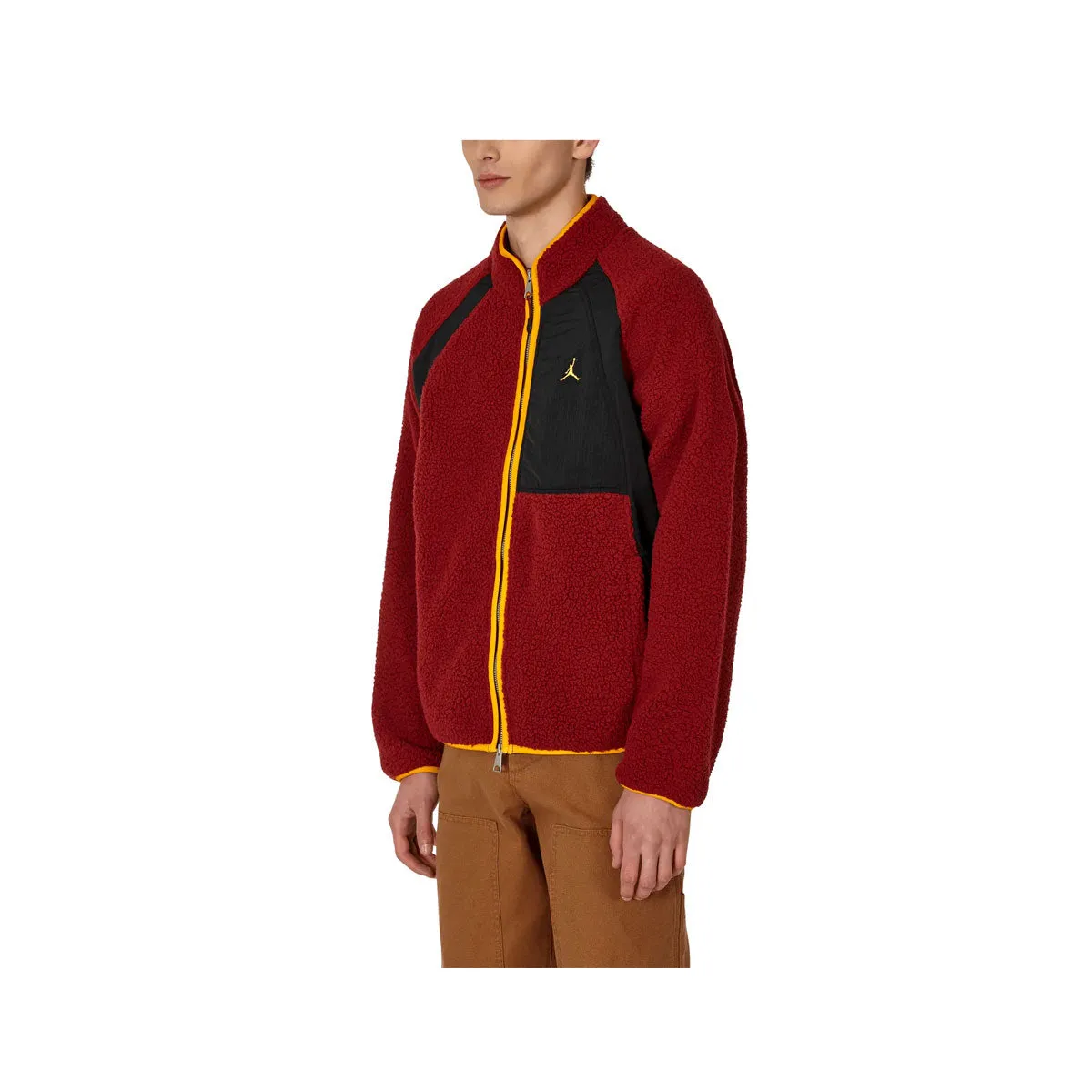 Air Jordan Men's Essentials Full-Zip Winter Fleece Cherrywood Red