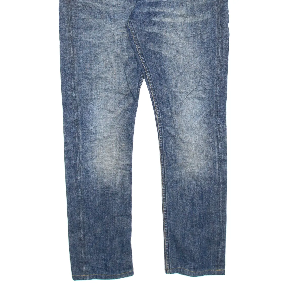 ALL SAINTS Mens Jeans Blue Regular Straight W30 L28