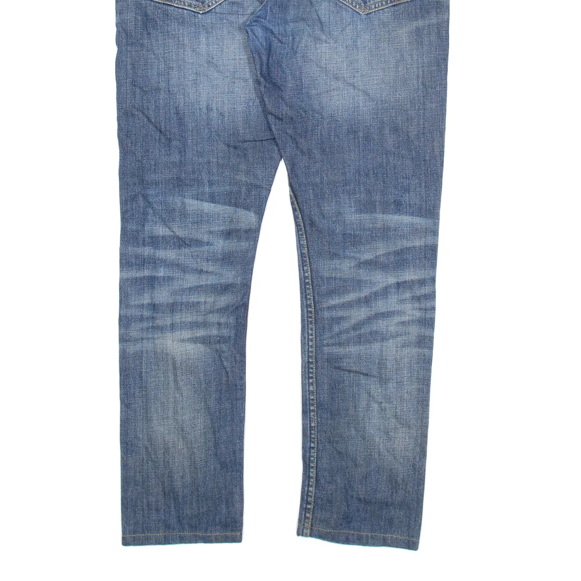 ALL SAINTS Mens Jeans Blue Regular Straight W30 L28