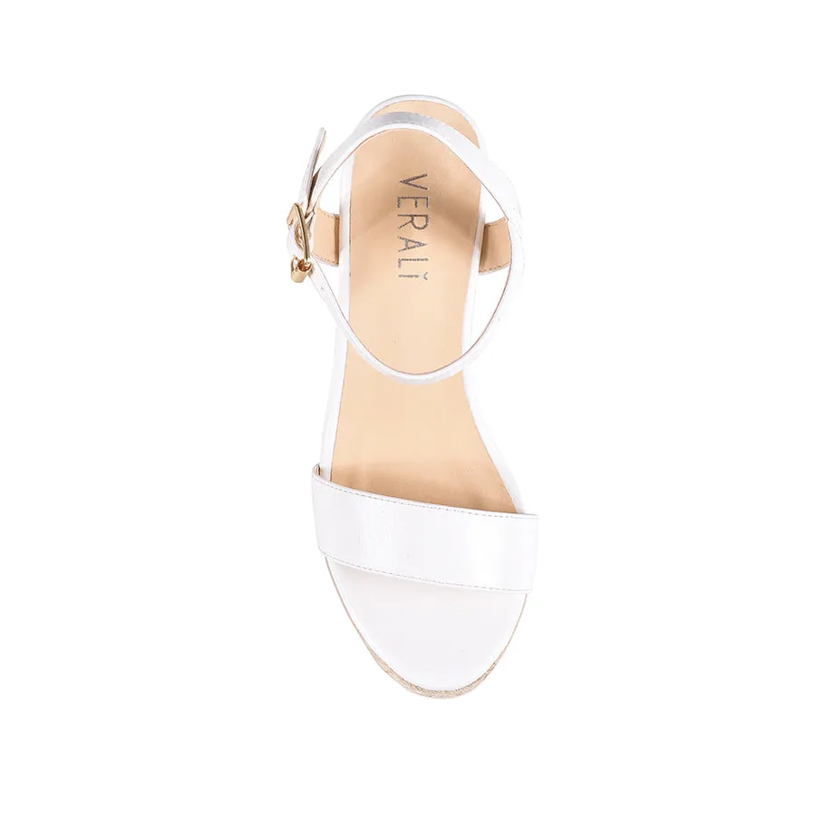 Amaya Rope Wedges - White Softee