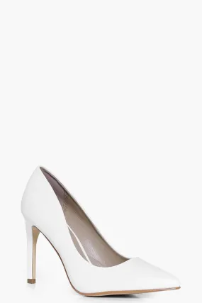 Amie Patent Pointed Court Shoes