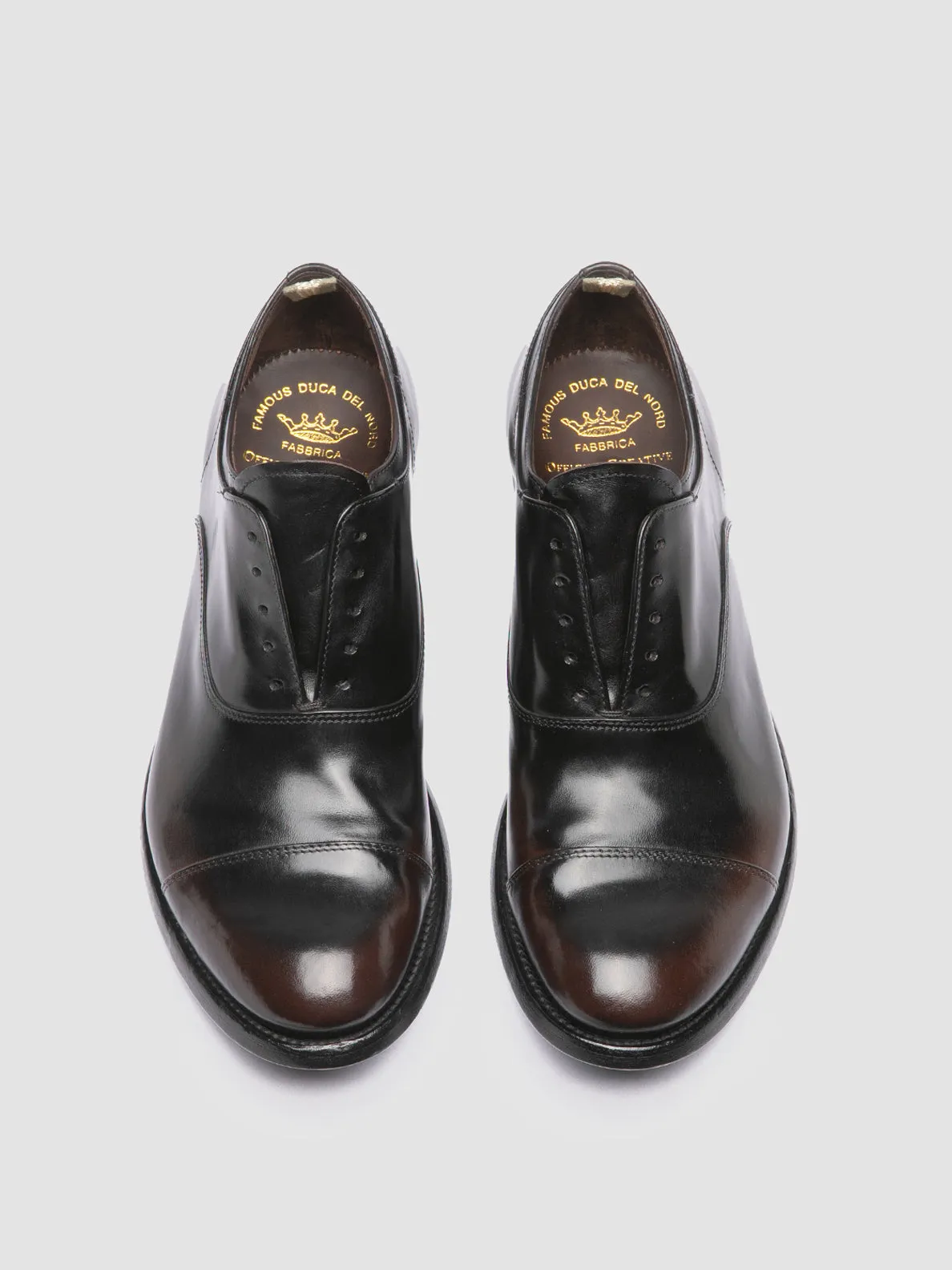 ANATOMIA 08 - Brown Leather Oxford Shoes