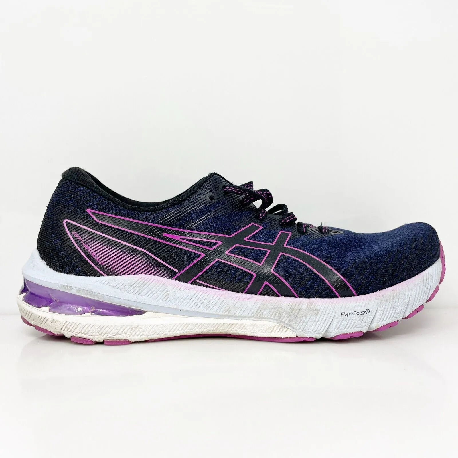 Asics Womens GT 2000 10 1012B045 Blue Running Shoes Sneakers Size 9.5