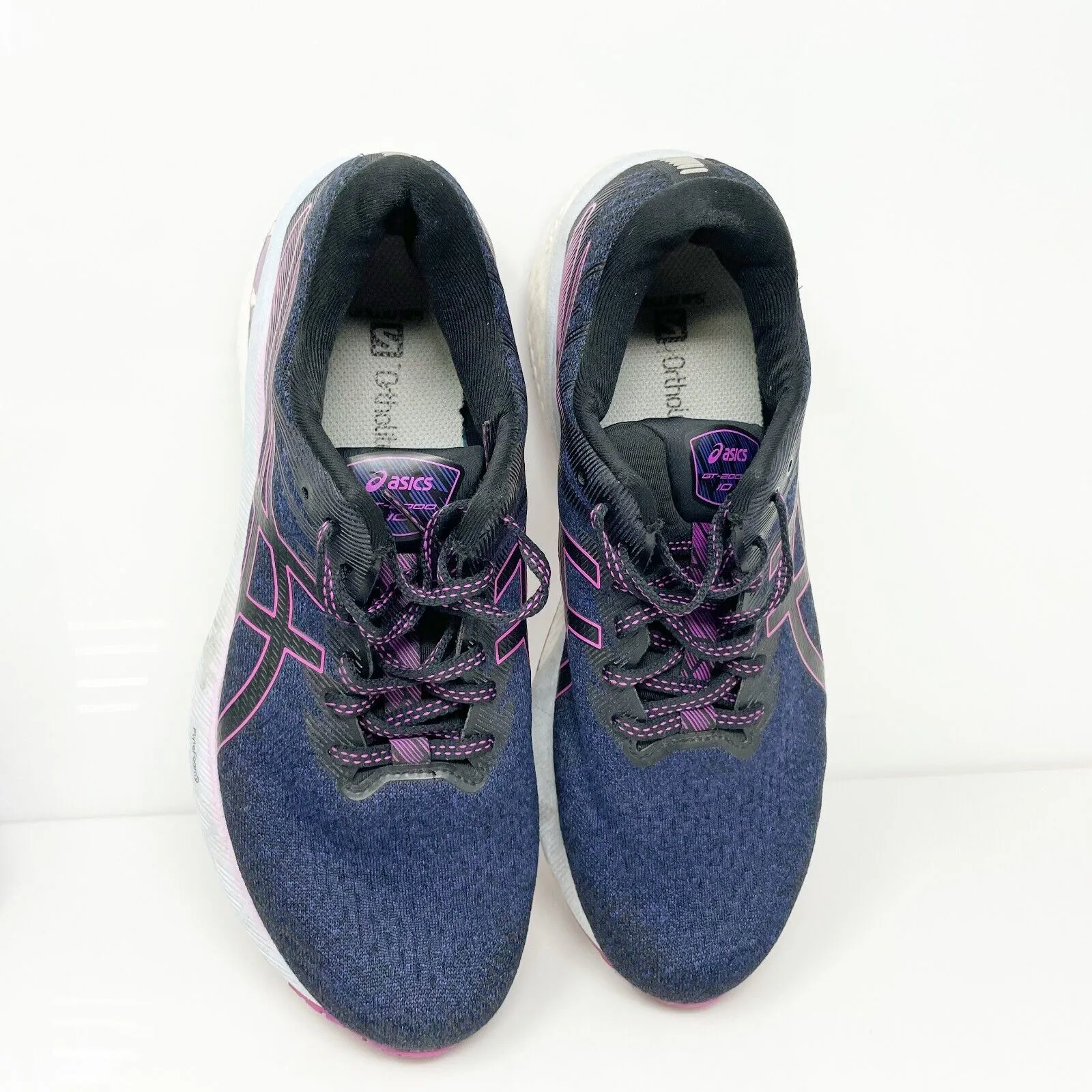 Asics Womens GT 2000 10 1012B045 Blue Running Shoes Sneakers Size 9.5