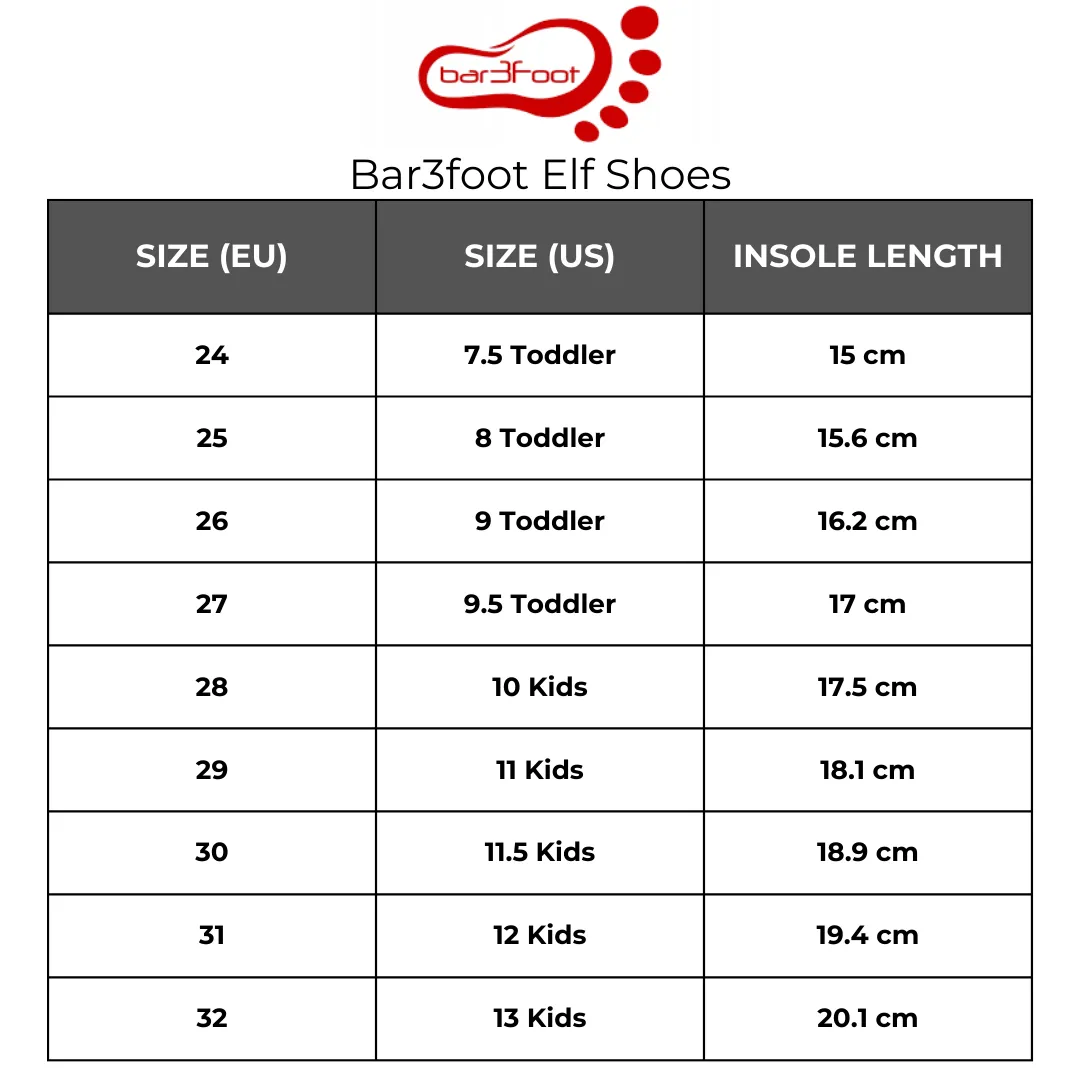 Bar3foot Elf Denver Hydrophobic Sneakers