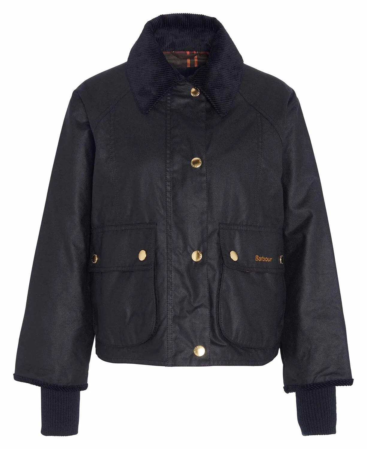 Barbour Cropped Beadnell Wax Jacket