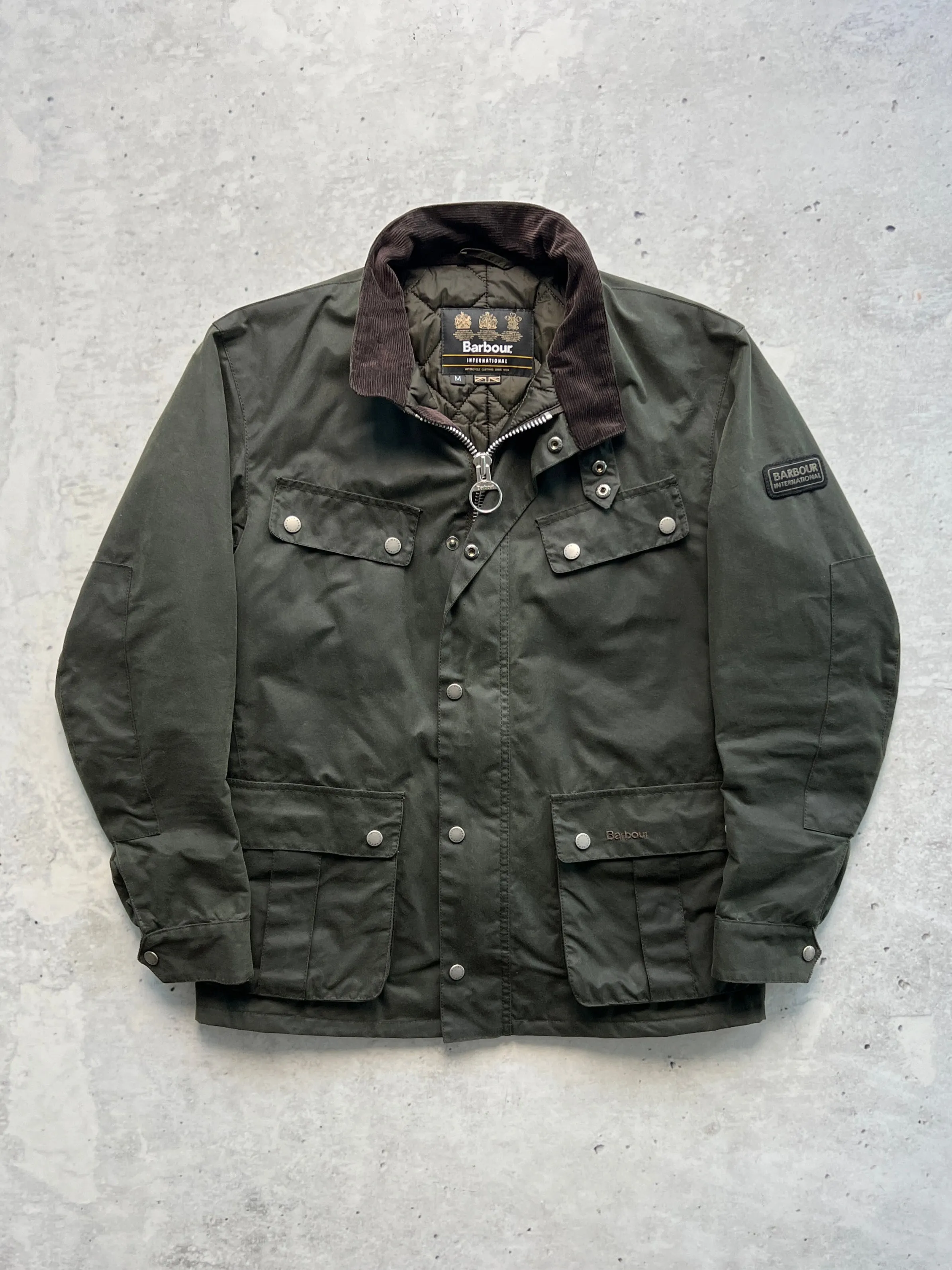 Barbour International Wax Jacket (M)