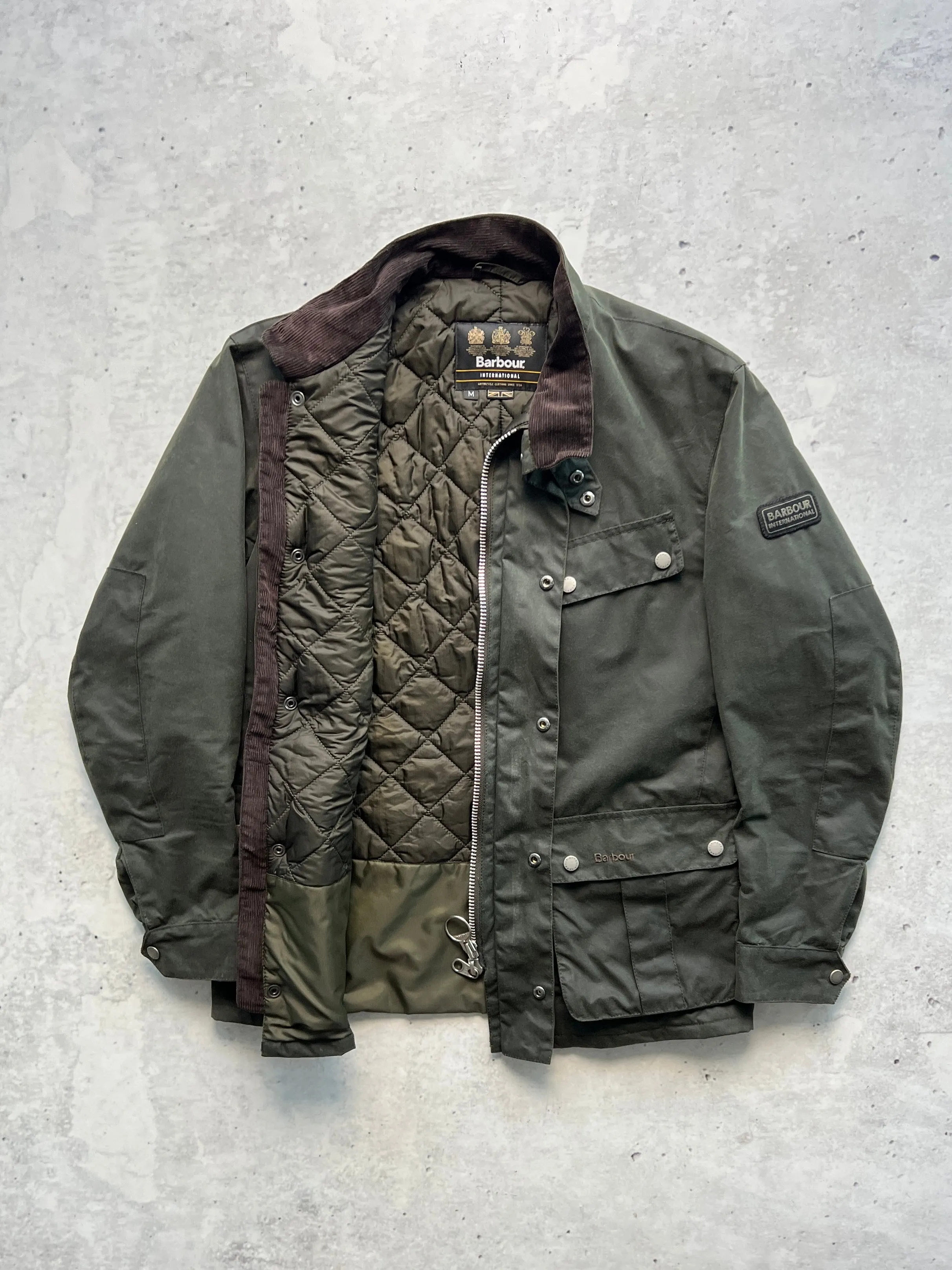 Barbour International Wax Jacket (M)