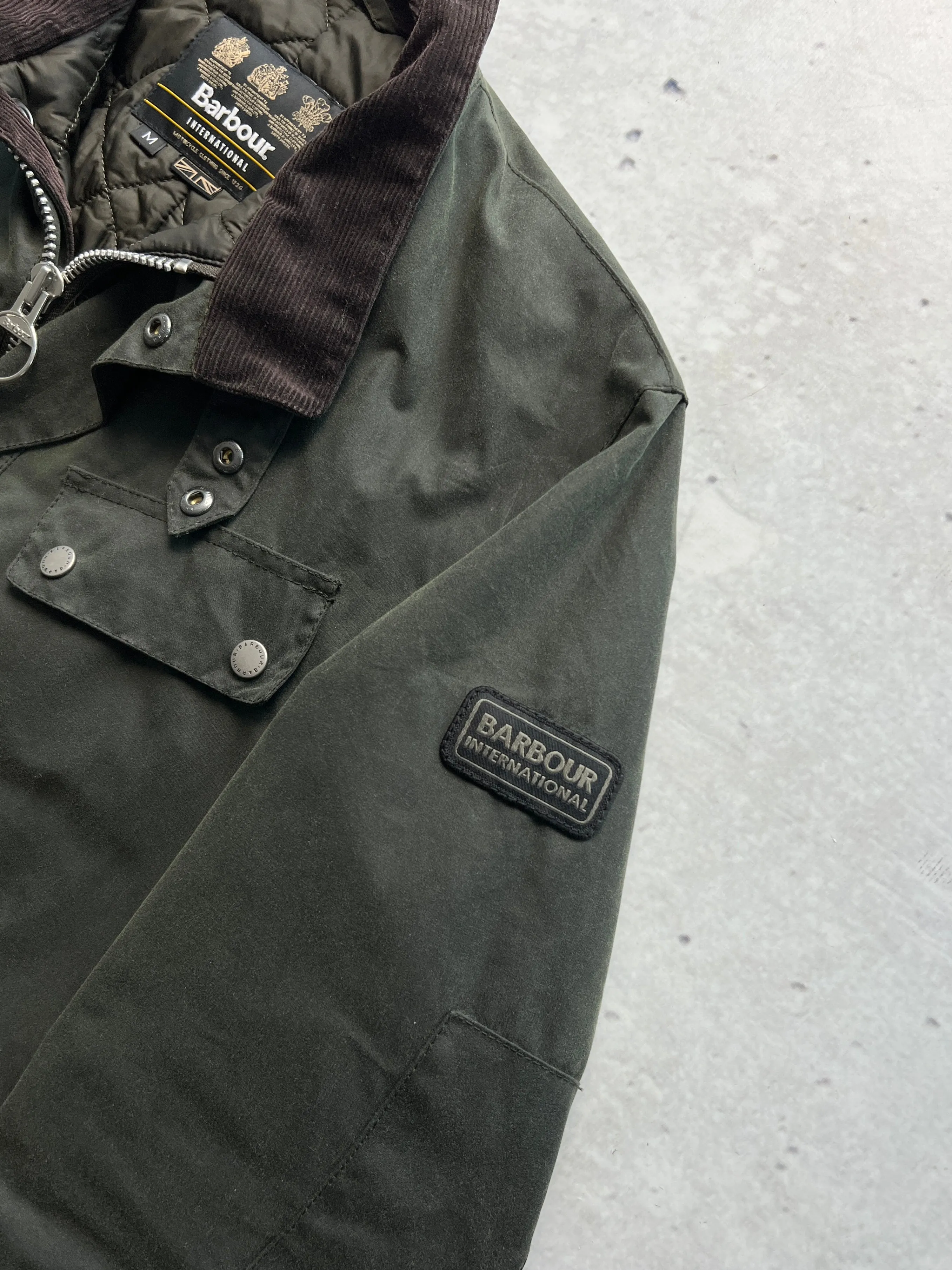 Barbour International Wax Jacket (M)