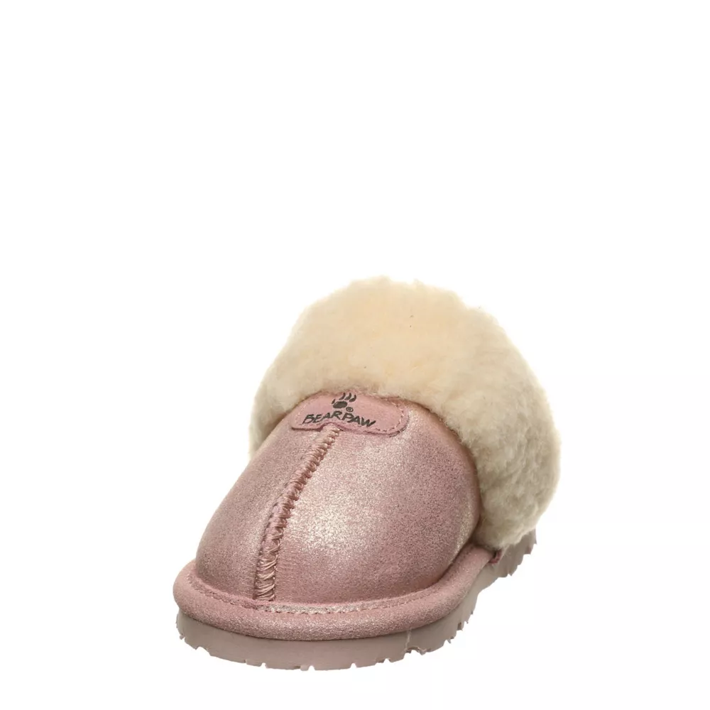 BEARPAW  GIRLS LITTLE-BIG KID LOKI II SLIPPER