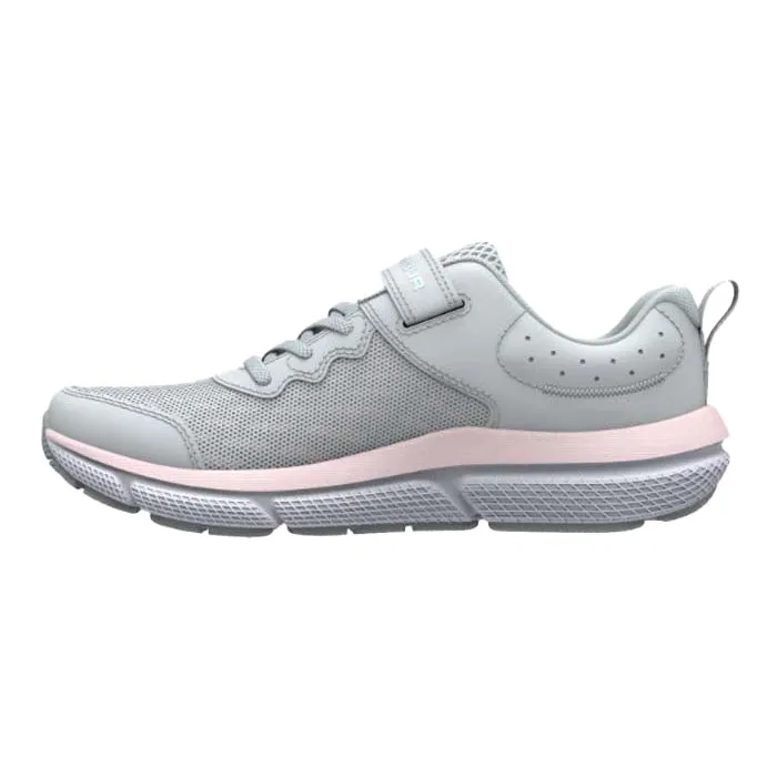 Big Girl Under Armour Assert 10 AC in Halo Gray/Pink Sugar/Iridescent