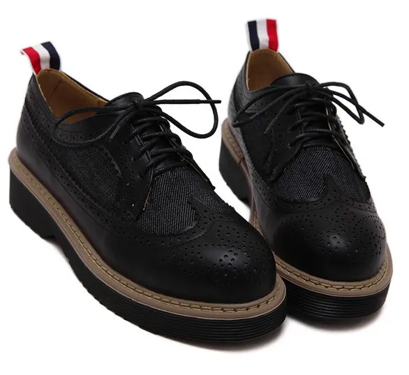 Black Baroque Oxfords