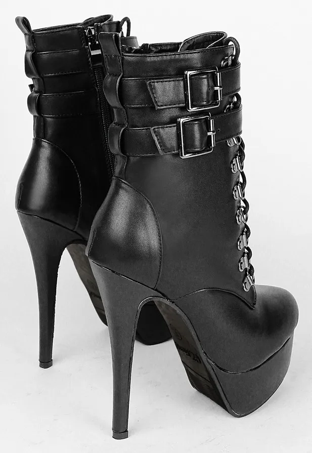 Black Stiletto Boots