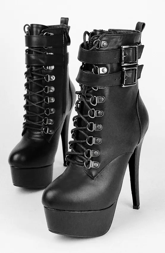 Black Stiletto Boots