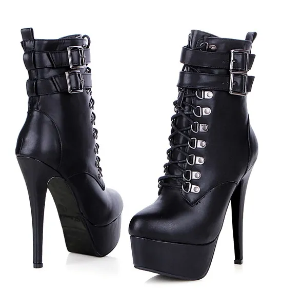 Black Stiletto Boots