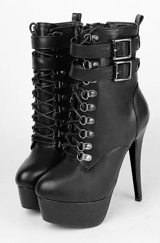 Black Stiletto Boots