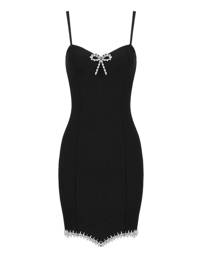 Black Mini Dress by Delcia