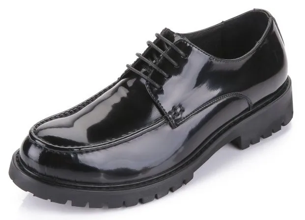 Patent Leather Lace Up Platforms Oxfords Dress Shoes