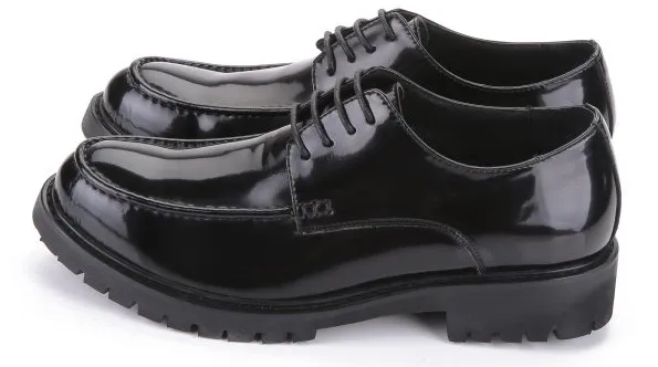 Patent Leather Lace Up Platforms Oxfords Dress Shoes