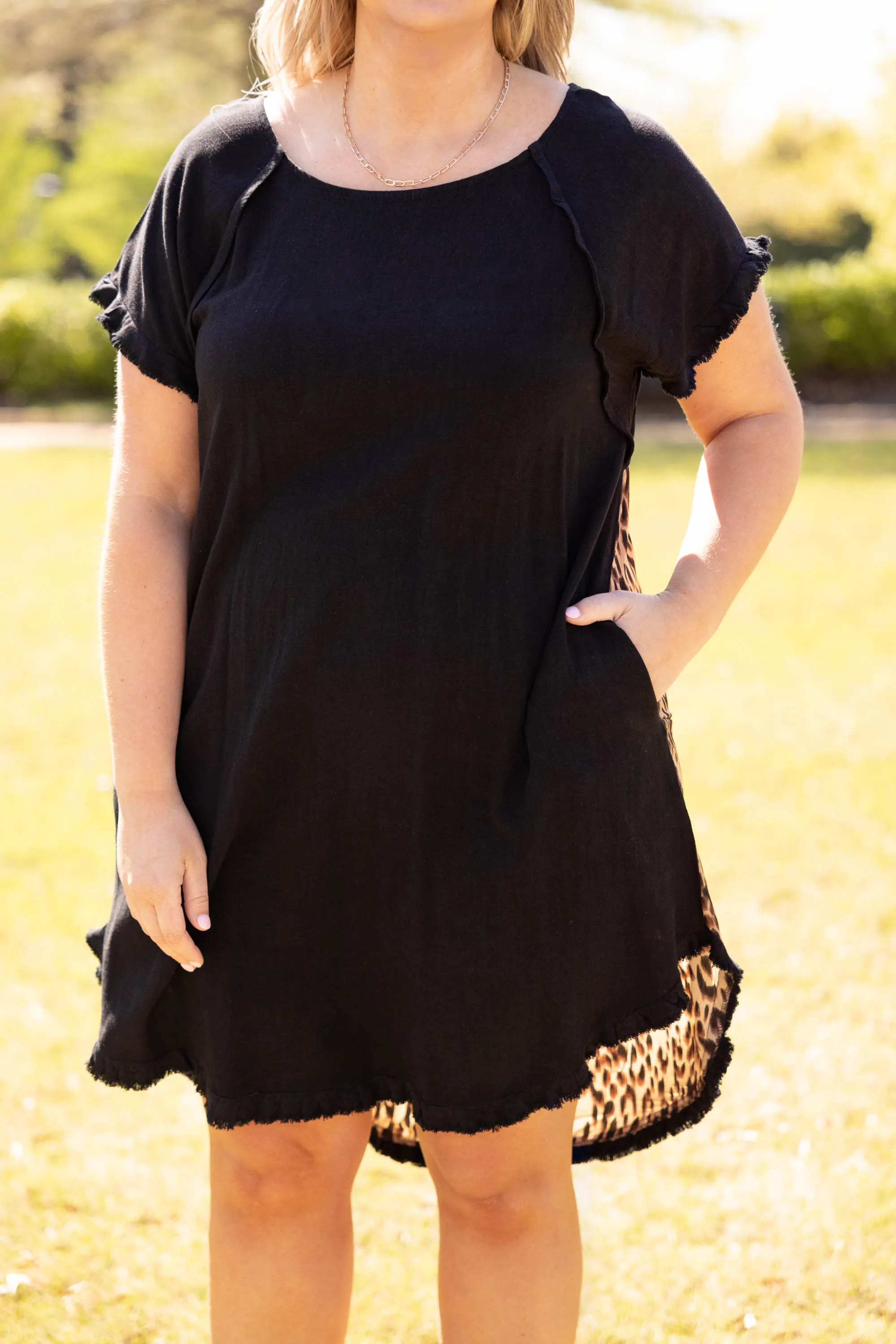 Black Running Wild Dress