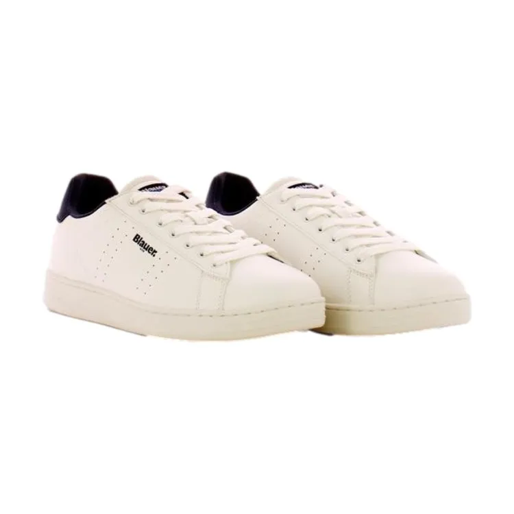 Blauer S4GRANT01 Men's Stringate Sneakers in White