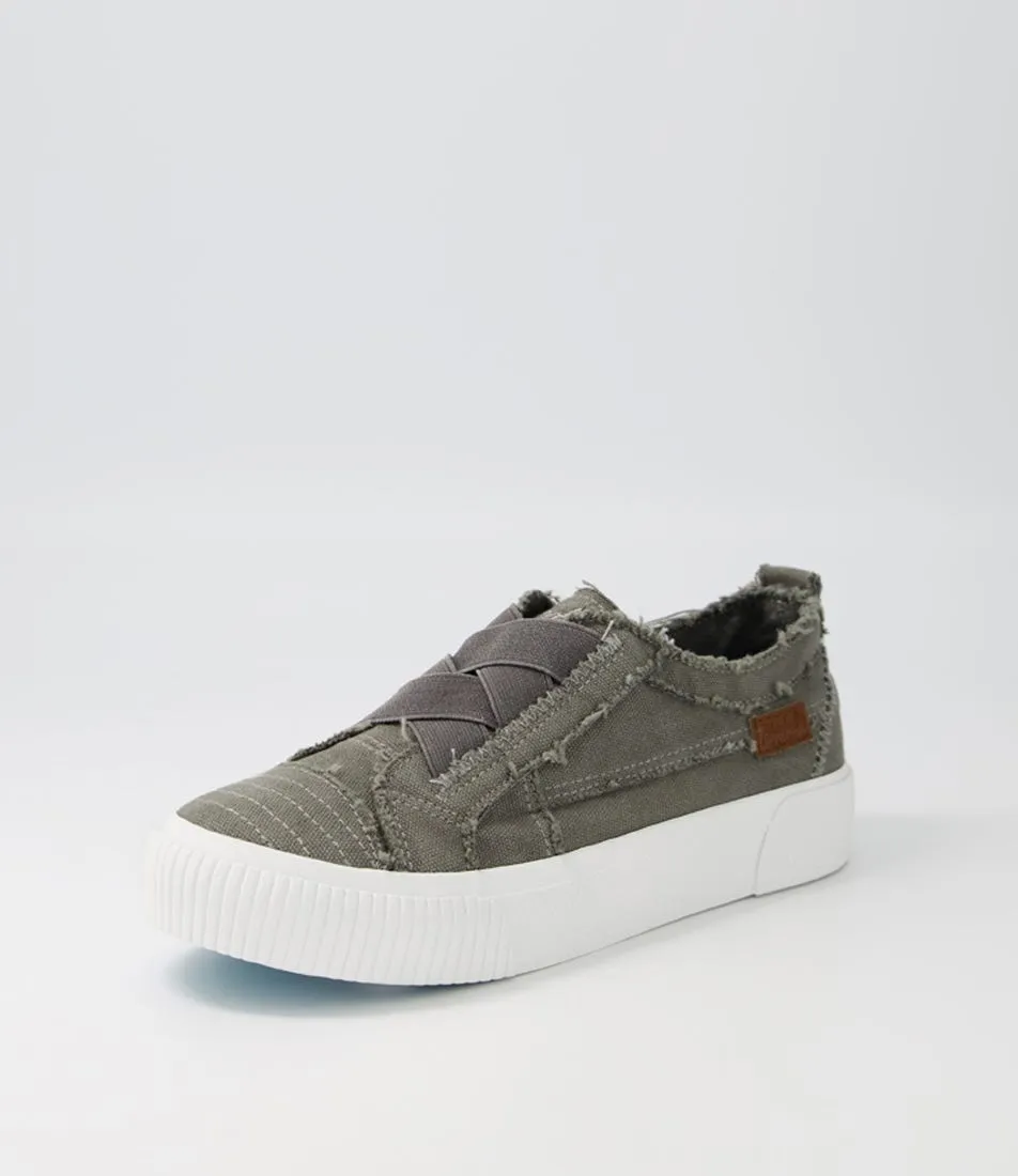 BLOWFISH Create Steelgray Canvas Sneakers