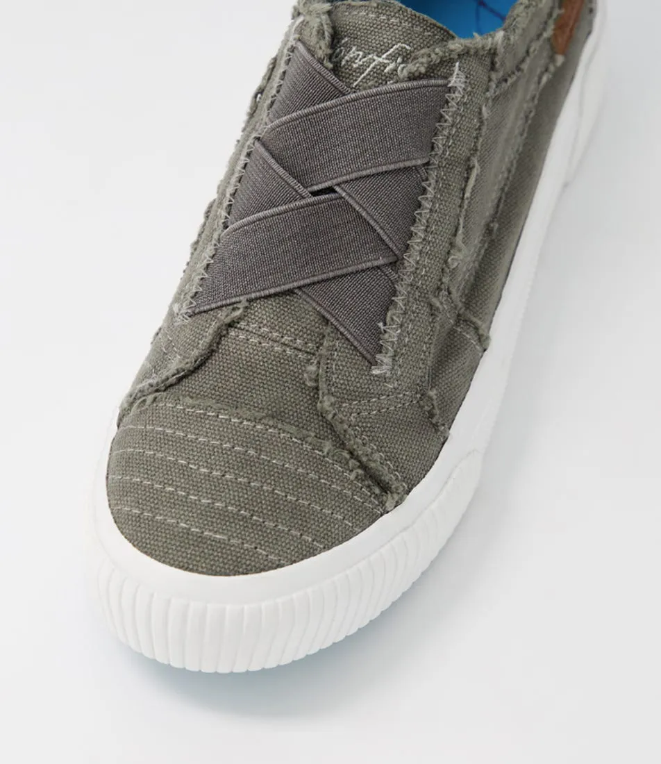 BLOWFISH Create Steelgray Canvas Sneakers