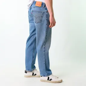 Blue 90s Levi's 550 Denim Jeans Baggy Pants (32x30)