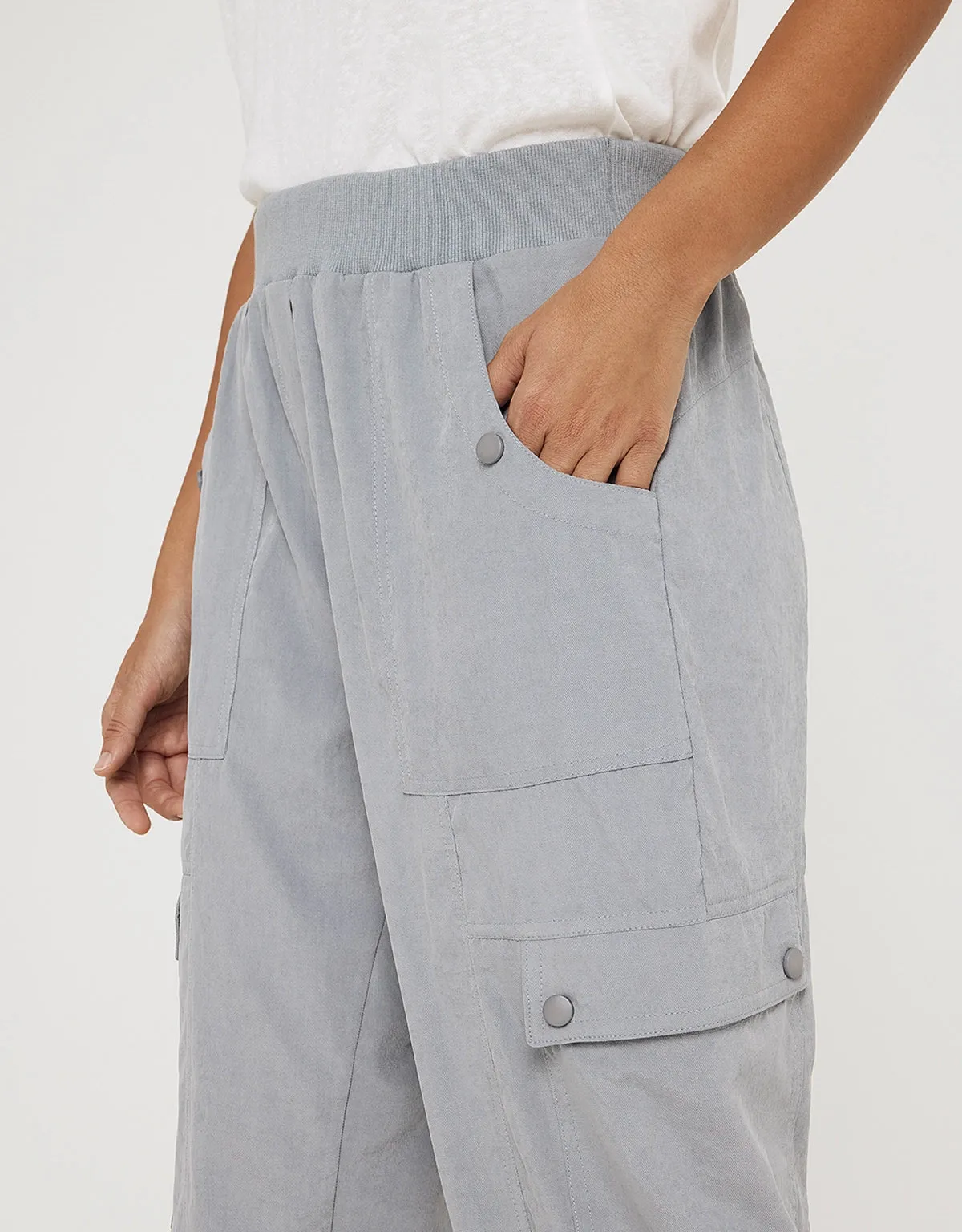 Blue Cargo Trousers - Zuritana