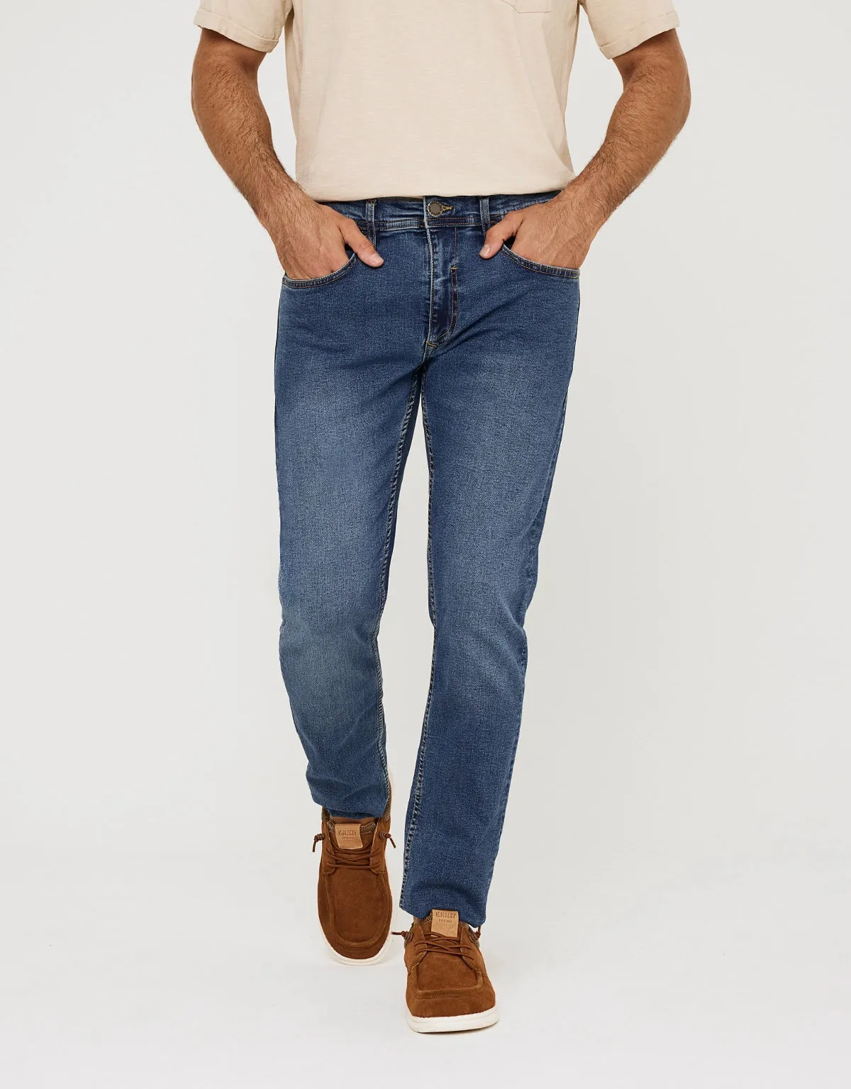 Blue Denim Trousers - Lordseat