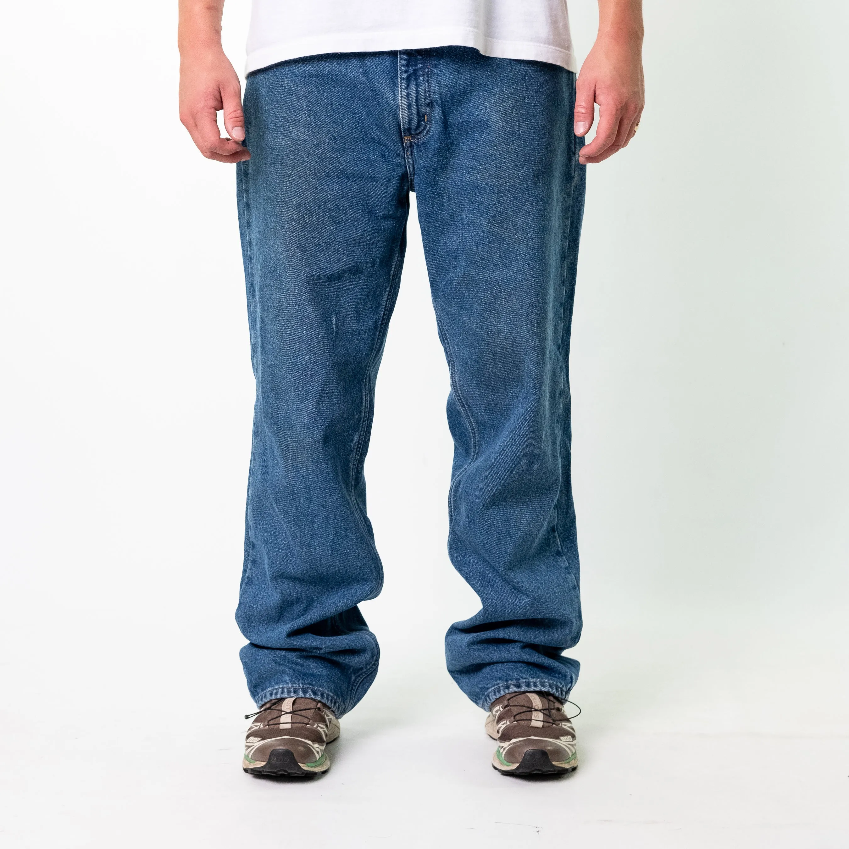 Blue y2ks Carhartt Denim Jeans Baggy Pants (36x34)