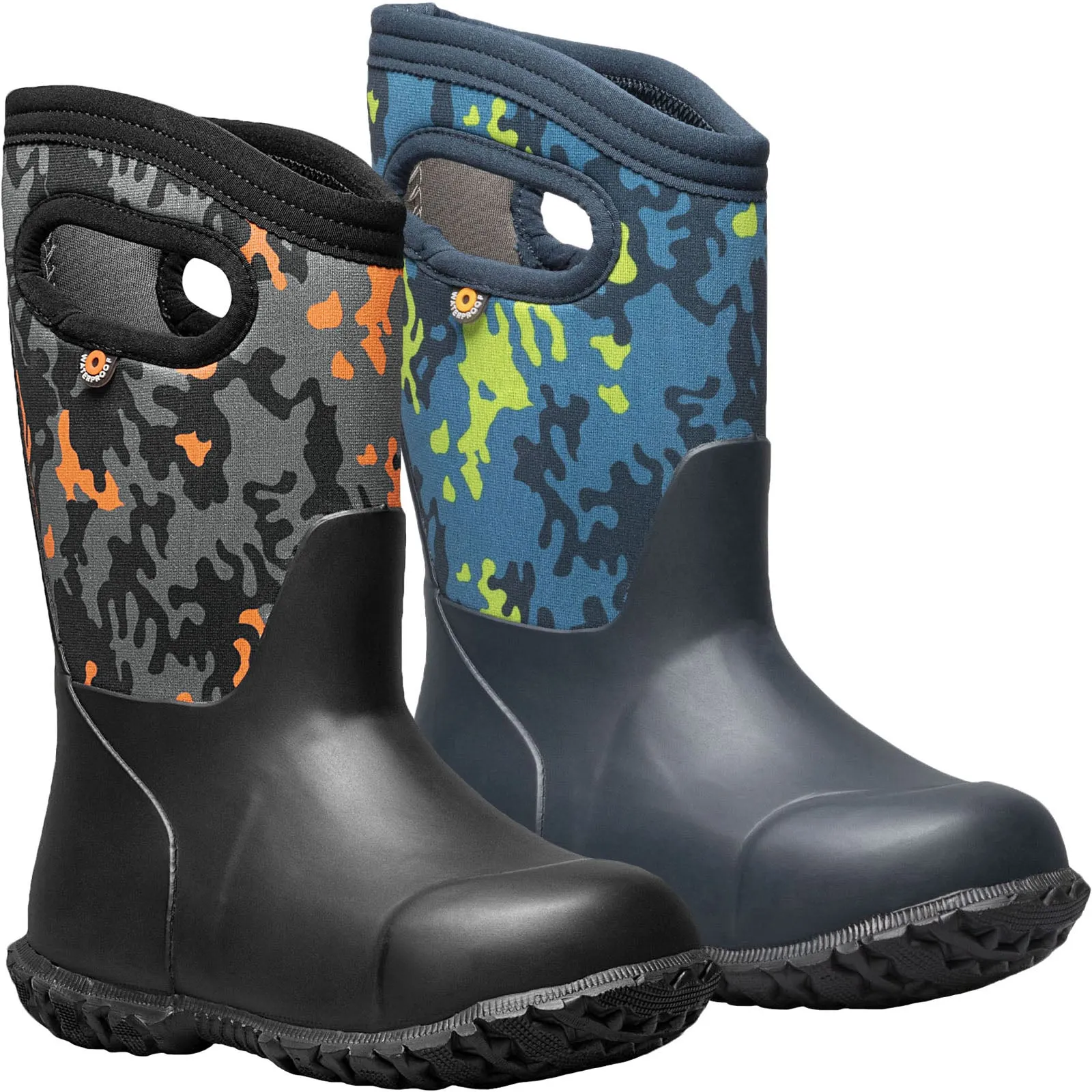 BOGS Kids York Neo Camo Wellington Boots