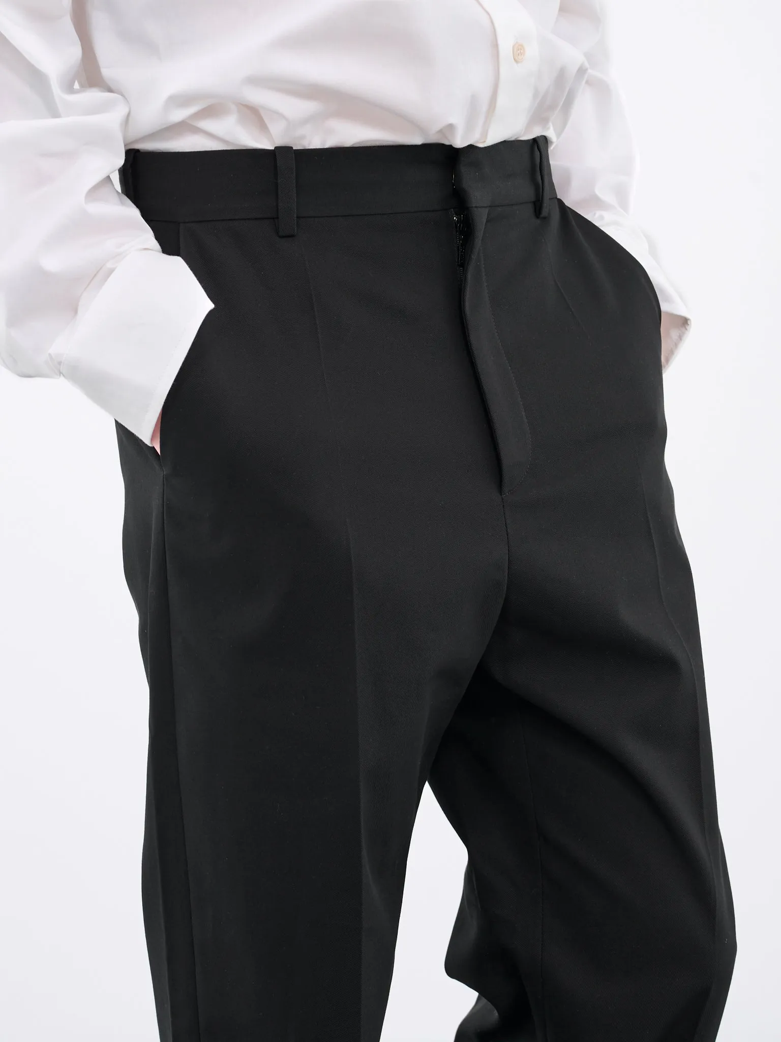 Bootleg Trousers (H526Y04WDA-BLACK)