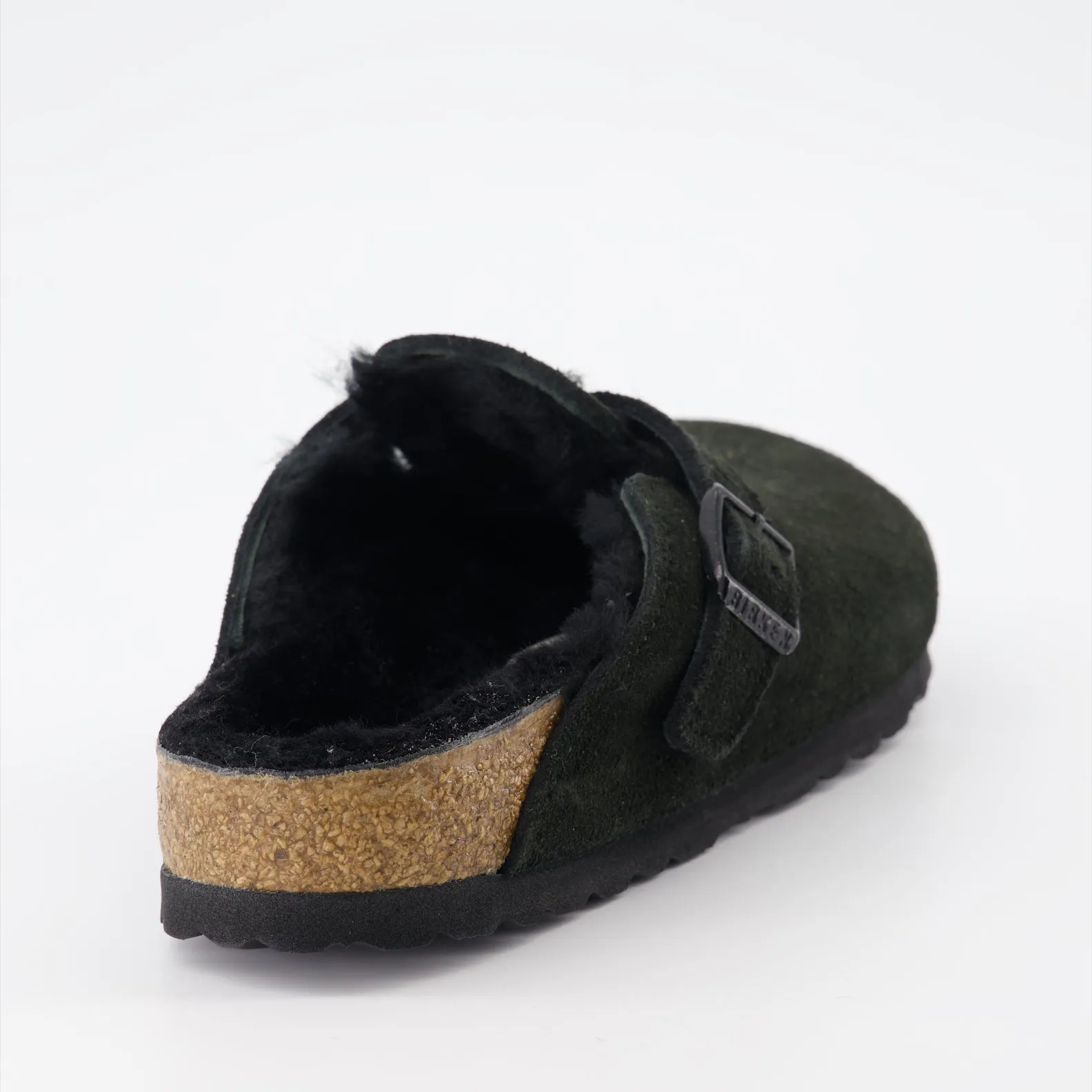 Boston Suede Mules with Soft Footbed