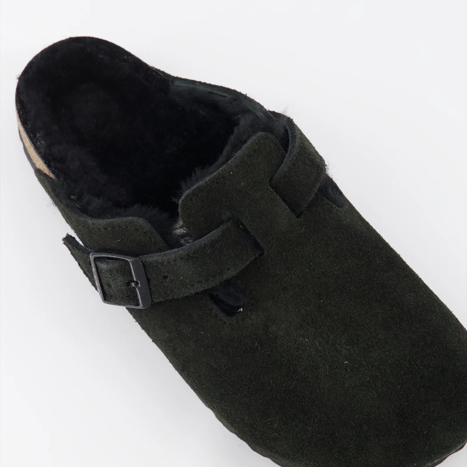 Boston Suede Mules with Soft Footbed