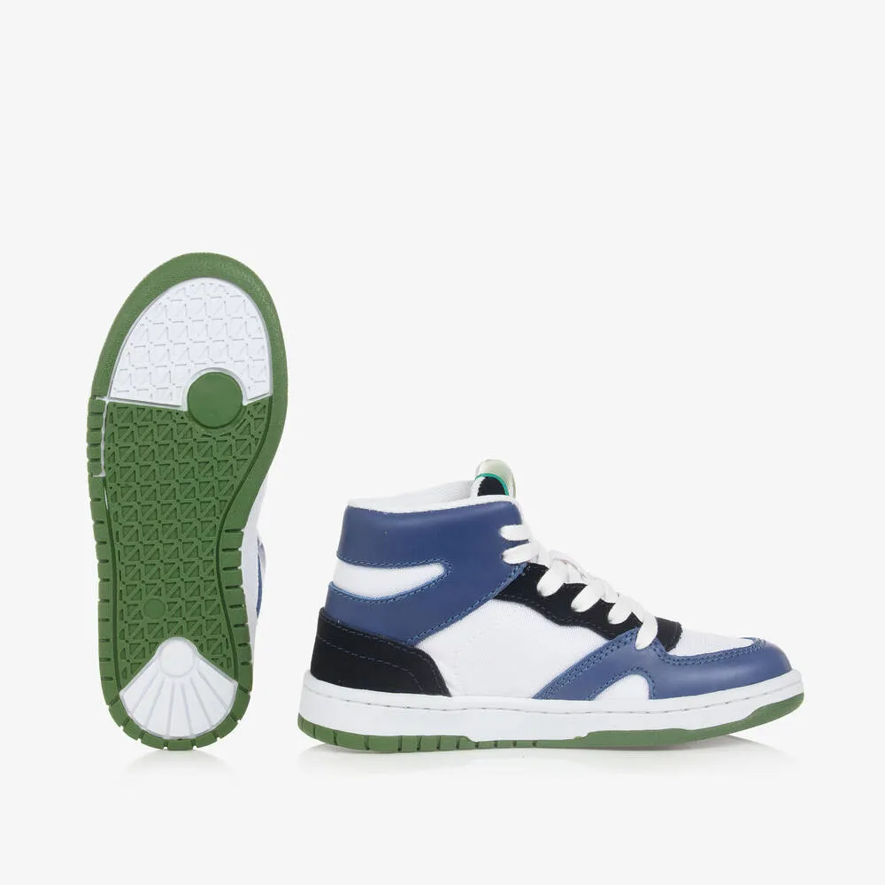  Boys Blue High-Top Trainers